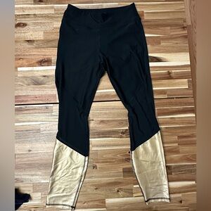 ⭐️SOLD⭐️ Sexy Bebe Sport yoga/gym/running leggings mixed with sheer sassiness🔥